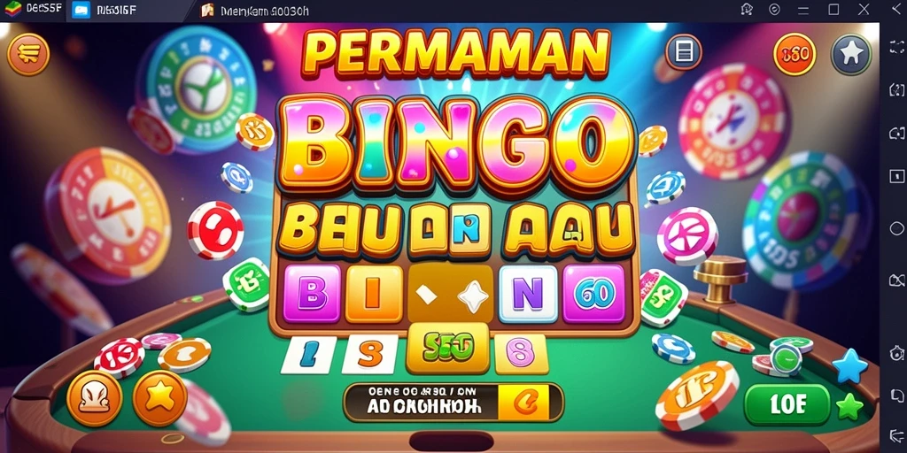 Screenshot <strong>555F</strong> menunjukkan gameplay Bingo yang menarik dan interaktif.