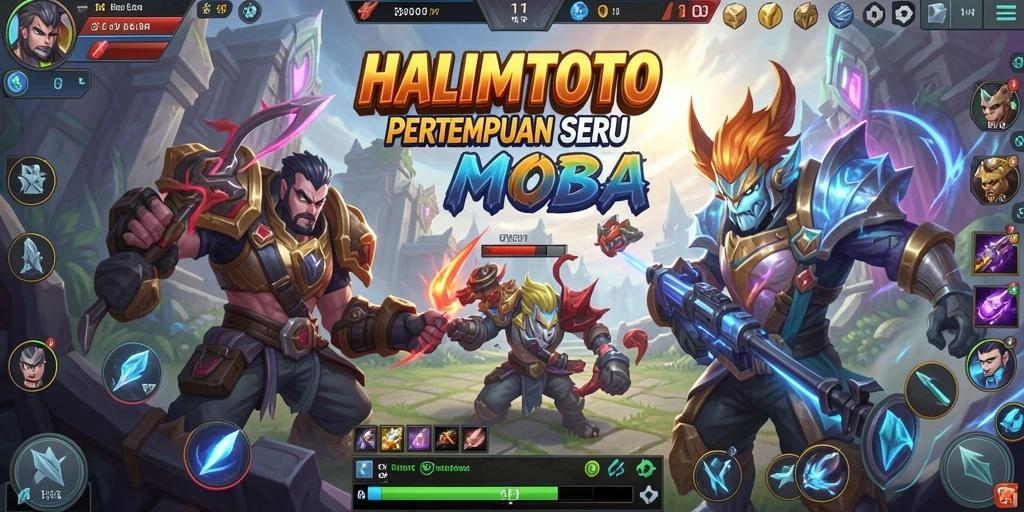 Gameplay seru dan strategi mendebarkan di HALIMTOTO.